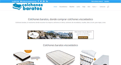 Desktop Screenshot of colchonesbaratos.org